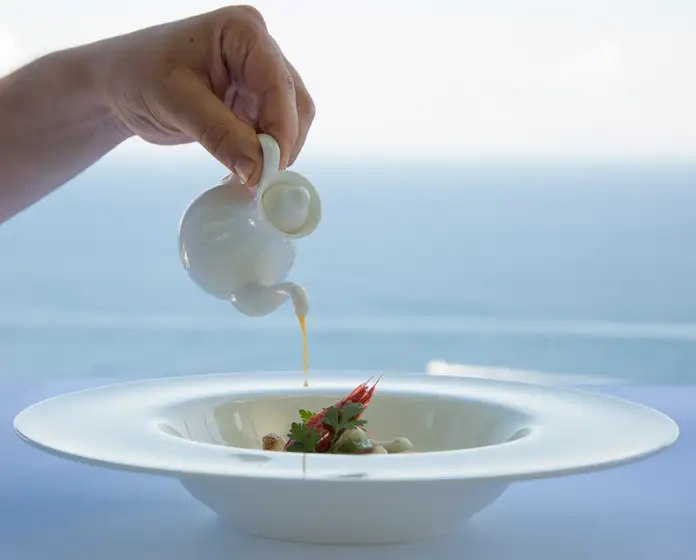 la zuppetta di pesce-ristorante-ciccio-cielo-mare-terra-amalfi-coast
